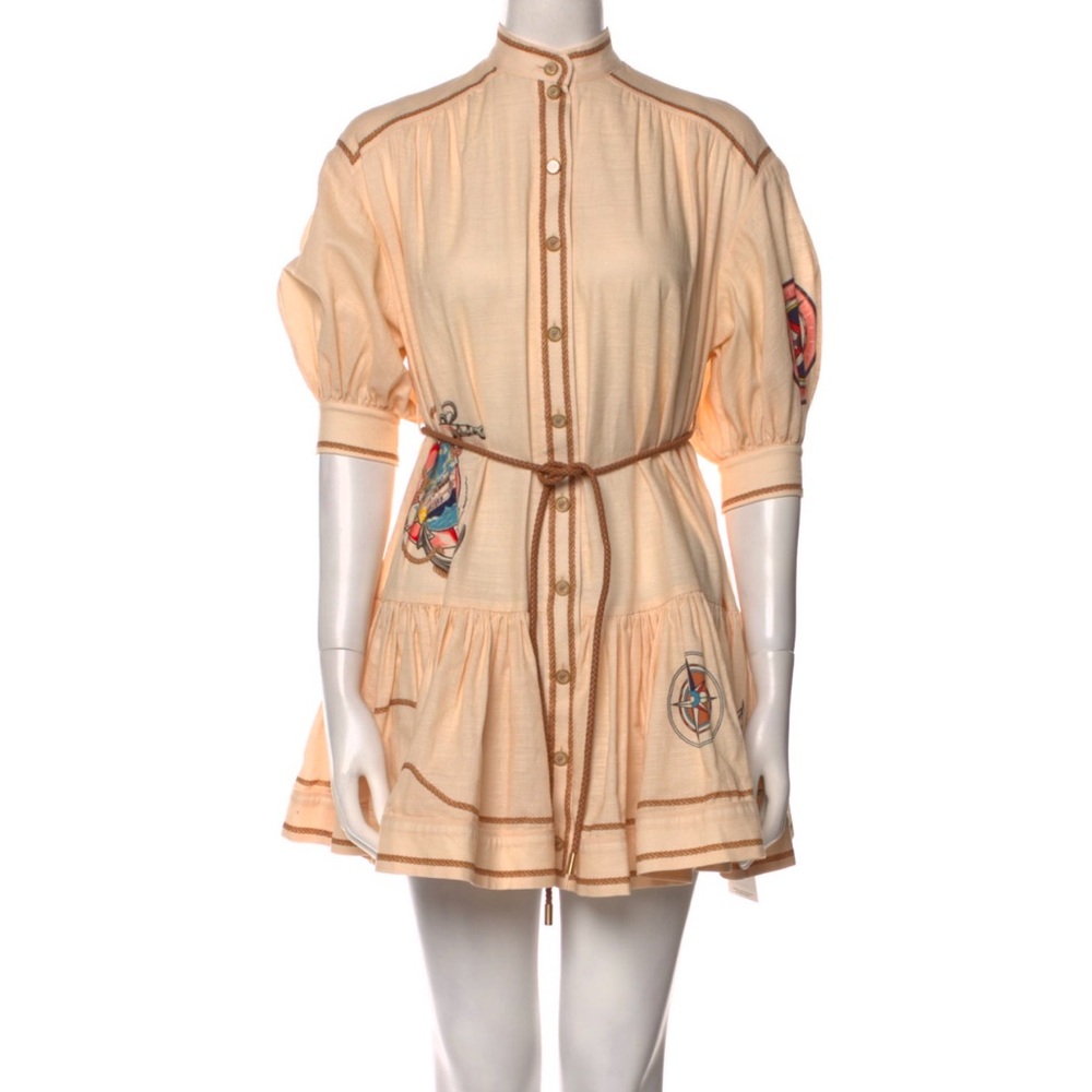 Zimmermann Alight Lantern Mini Dress